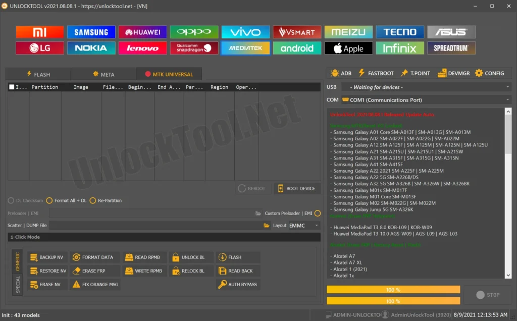 UnlockTool 2025.03.22.0 Update Download – New FRP & Flashing Support
